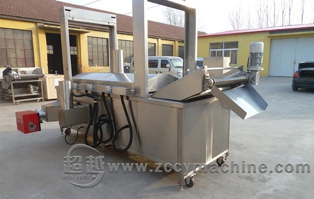 Gas Continuous Frying Machine