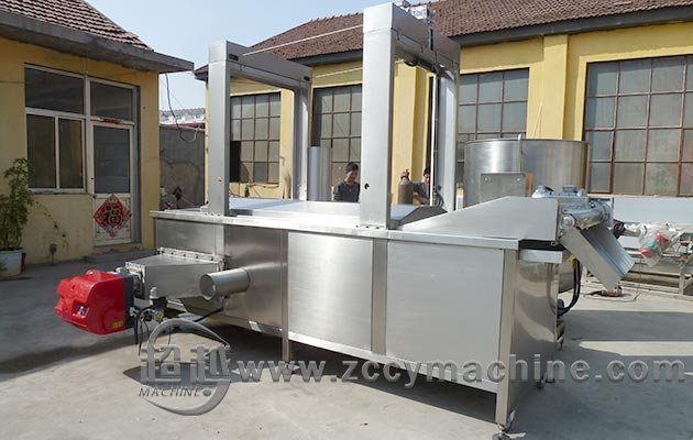 Conveyor Belt Fryer Machine for Food