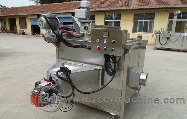 Automatic Onion Rings Deep Fryer Machine