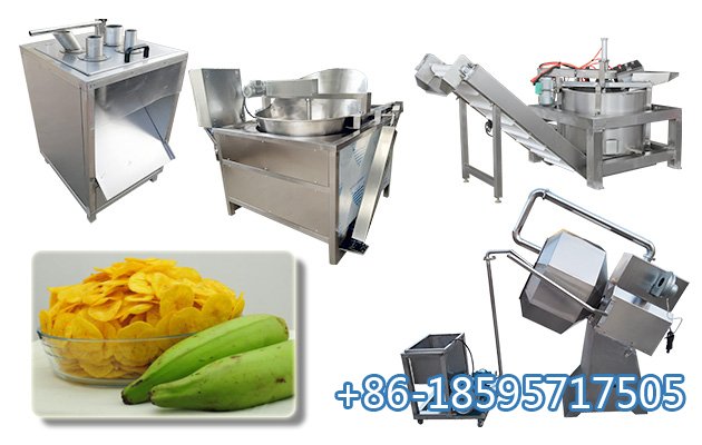 Fully Automatic Banana Chips Making Machine 500 kg/h