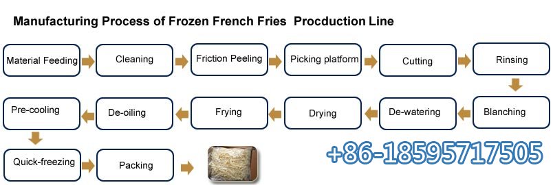 Automatic French Fries Making Machine