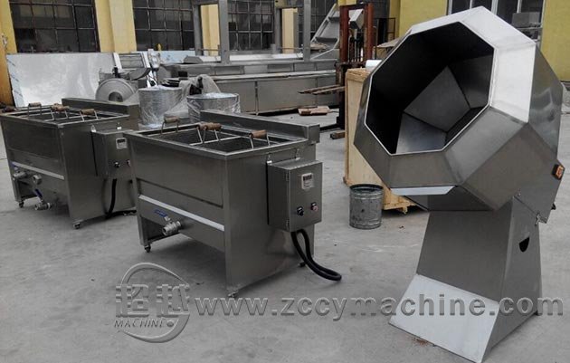 Small Scale Potato Finger Chips Making Machine