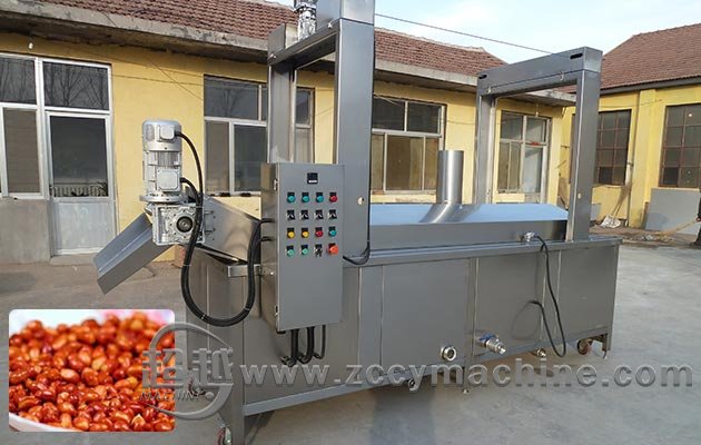 Continuous Peanut Fryer Machine For Sale