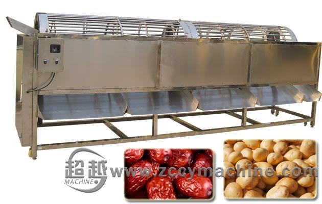 Potato Screening and Sorting Machine
