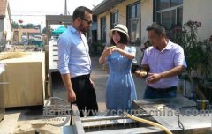 Gas Snacks Frying Machine Sold To Denmark